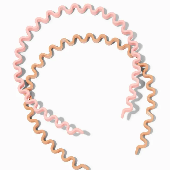 ICING Blush Pink Wave Headbands - 2 Pack