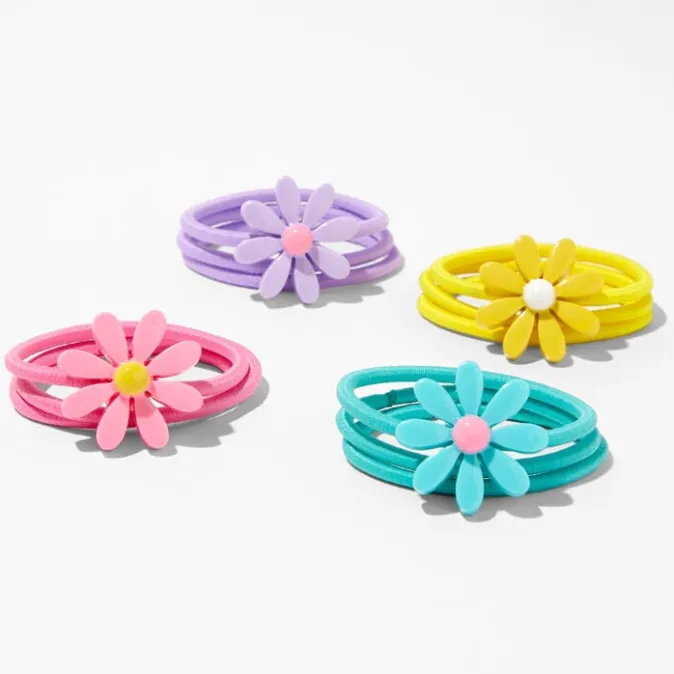 ICING Bright Daisy Icon Hair Ties - 12 Pack