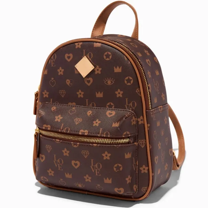 ICING Brown Status Icons Small Backpack