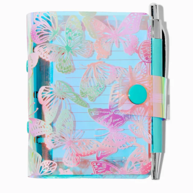 ICING Butterfly-Print Mini Journal Notebook