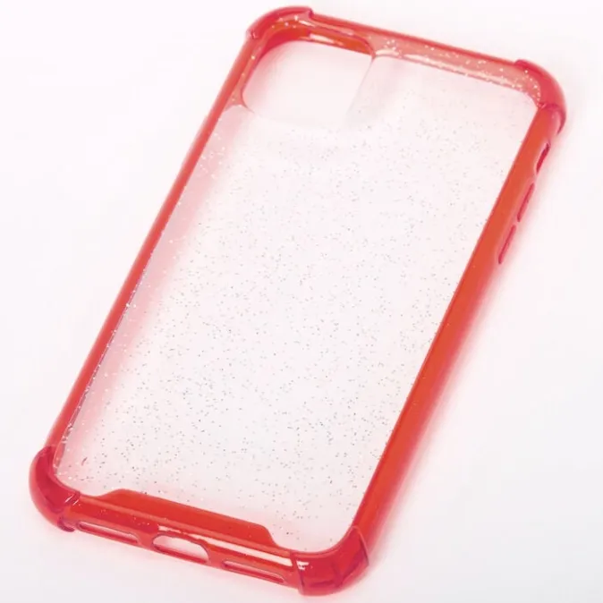 ICING Clear Red Glitter Protective Phone Case - Fits iPhone&reg; 11