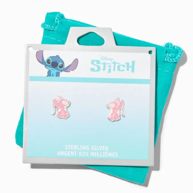ICING Disney Angel Sterling Silver Stud Earrings