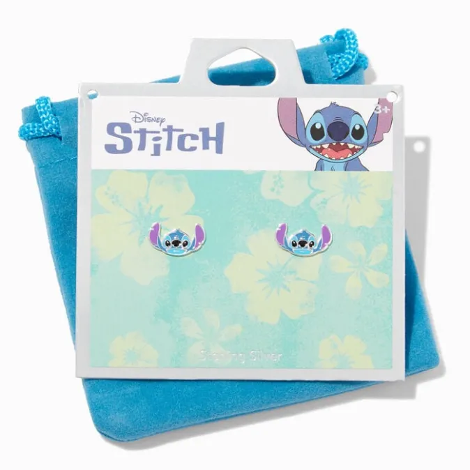 ICING Disney Stitch Sterling Silver Stud Earrings