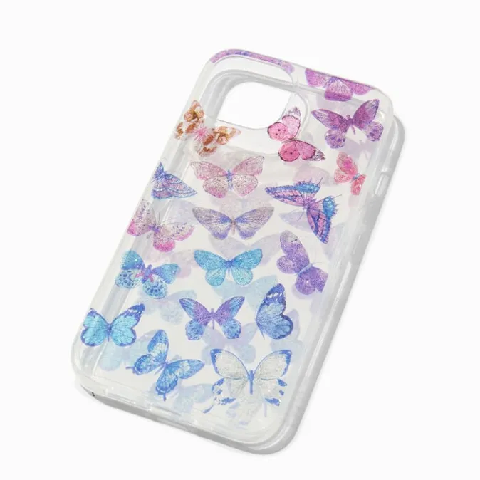 ICING Glittery Butterflies Phone Case - Fits iPhone&reg; 13/14