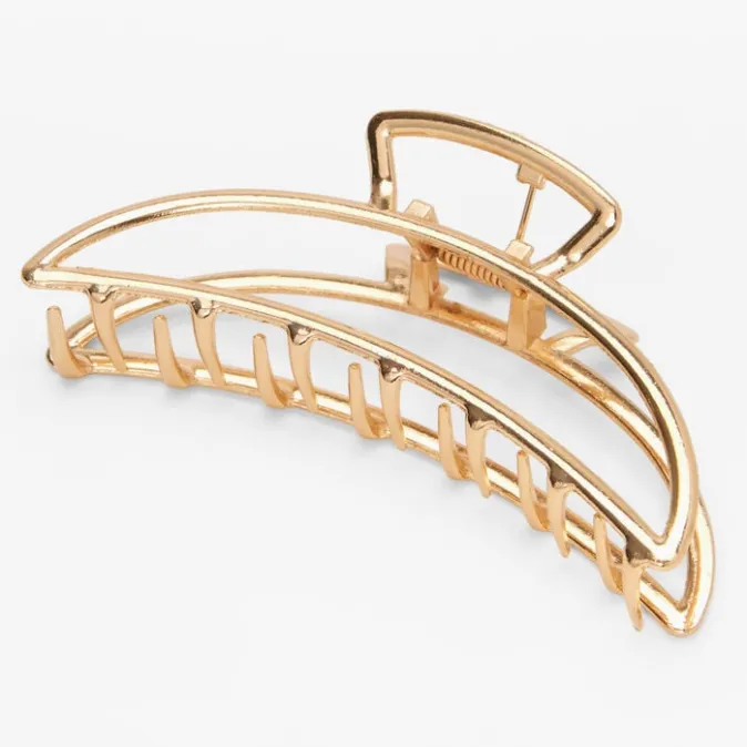 ICING Gold Large Arch Hair Claw