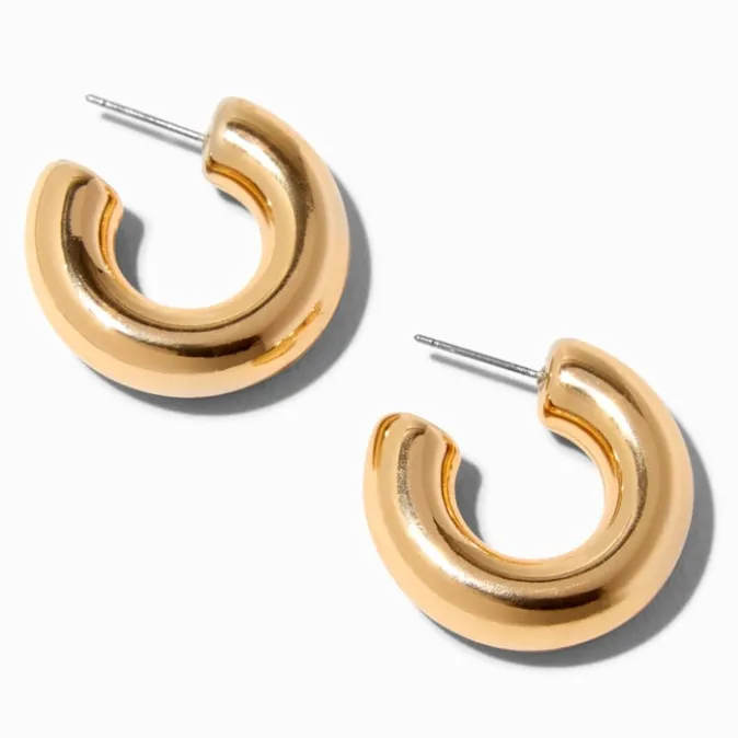 ICING Gold 30MM Chunky Hoop Earrings