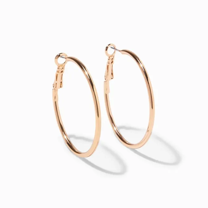 ICING Gold 40MM Hoop Earrings