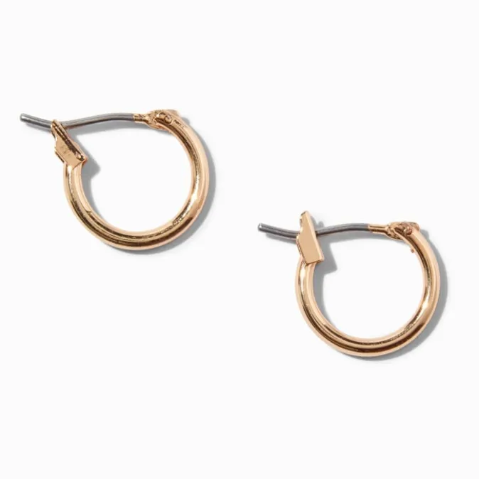 ICING Gold 10MM Hoop Earrings