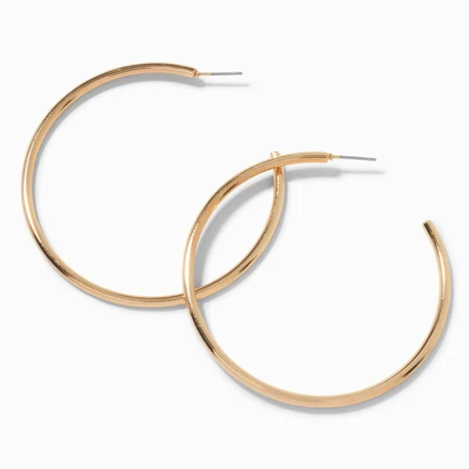 ICING Gold-tone 60MM Hoop Earrings