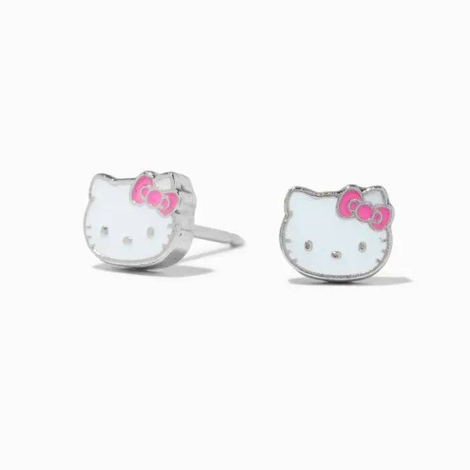 ICING Hello Kitty&reg; Stainless Steel Studs Ear Piercing Kit with Ear Care Solution