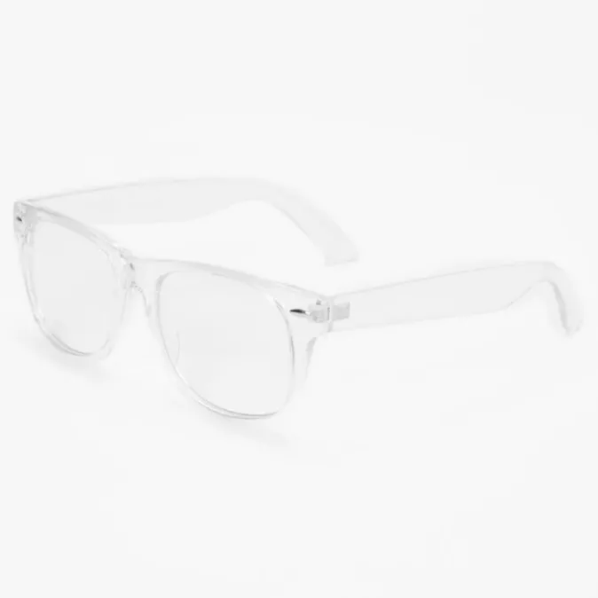 ICING Holographic Rectangular Clear Lens Frames