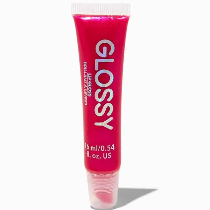 ICING Hot Pink Holographic Glossy Lip Gloss