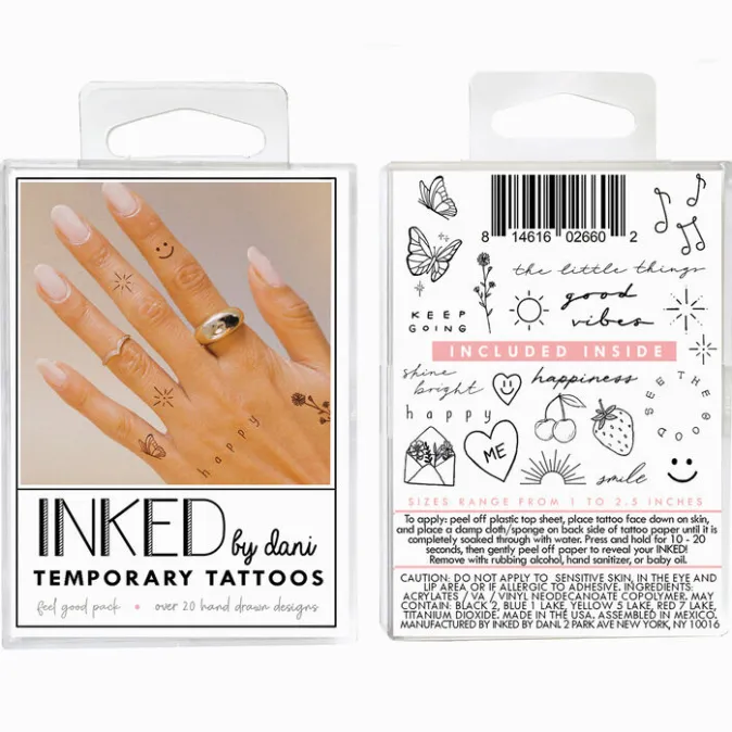 ICING INKED by Dani Feel Good Temporary Tattoos