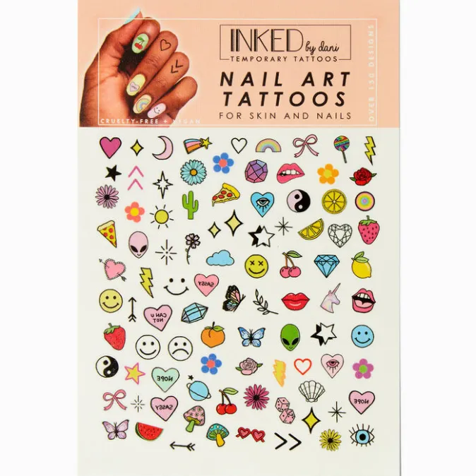 ICING INKED by Dani Nail Art Temporary Tattoos
