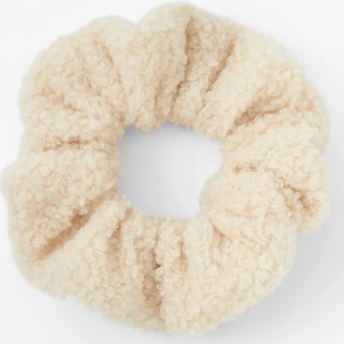 ICING Ivory Teddy Hair Scrunchie
