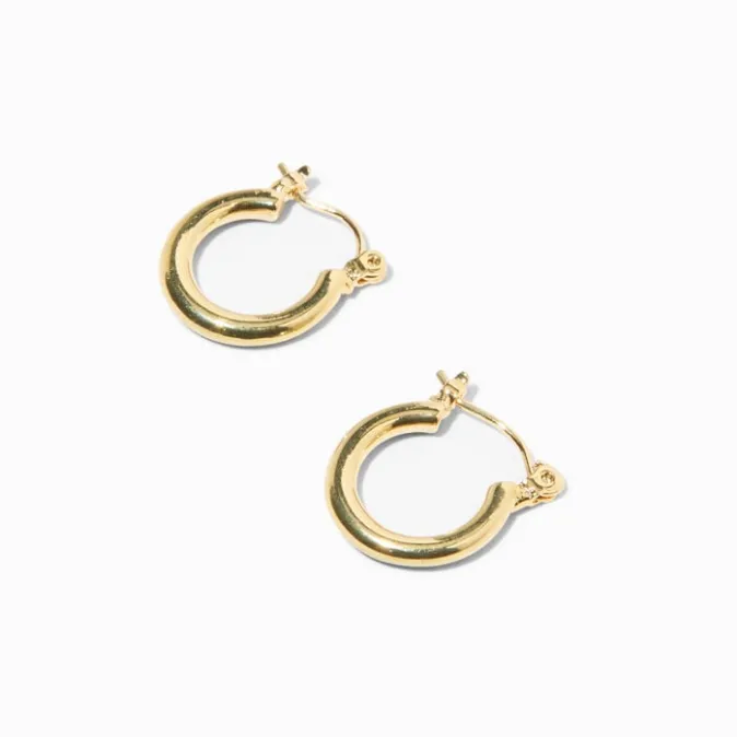 ICING 18K Gold Plated 16MM Hoop Earrings