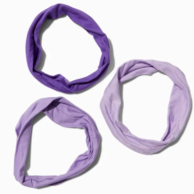 ICING Mixed Purple Headwraps - 3 Pack