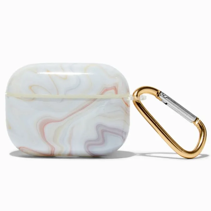 ICING Neutral Marble Silicone Earbud Case Cover - Compatible With Apple AirPods Pro&reg;