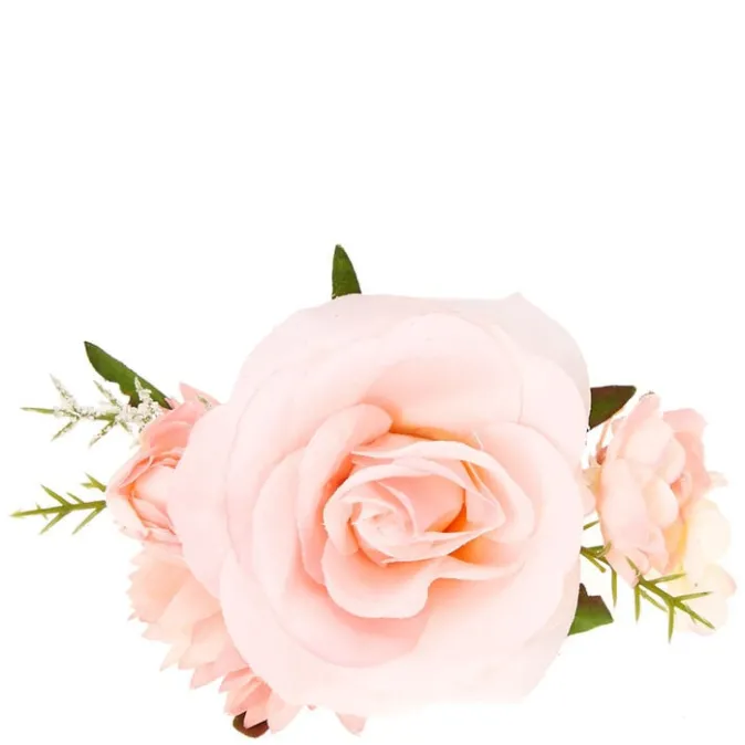 ICING Pink Flower Corsage Hair Clip