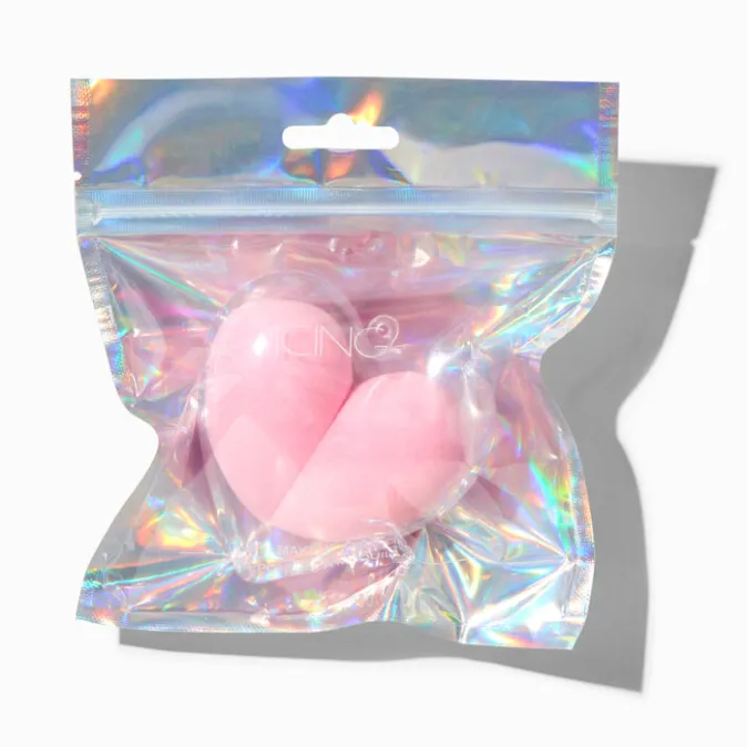 ICING Pink Heart Makeup Sponges - 2 Pack