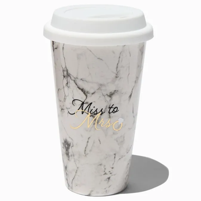 ICING "Miss to Mrs." Ceramic Travel Tumbler