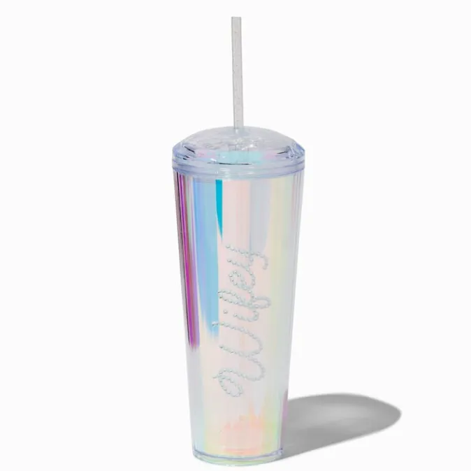 ICING "Wifey" Iridescent Tumbler