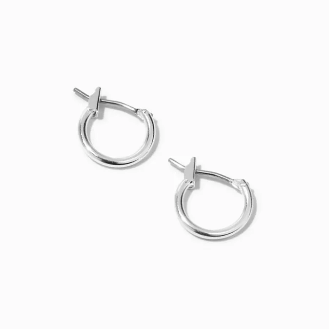 ICING Silver 10MM Hoop Earrings