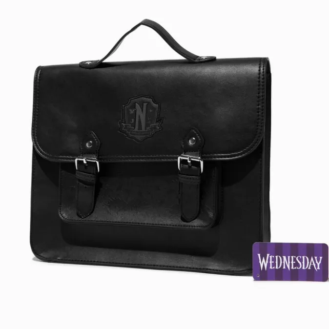 ICING Wednesday&trade; Black Satchel Backpack